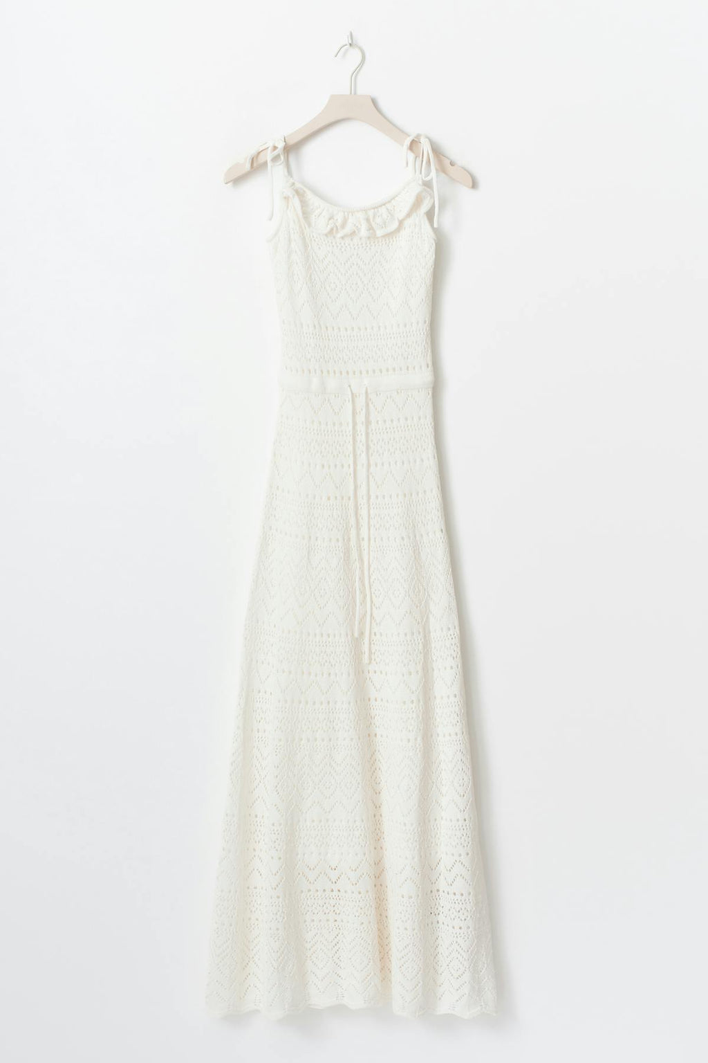 Knitted cotton dress