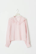 Y flounce blouse