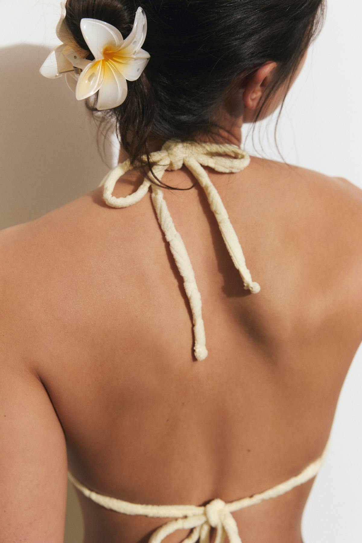 Shell bikini triangle top