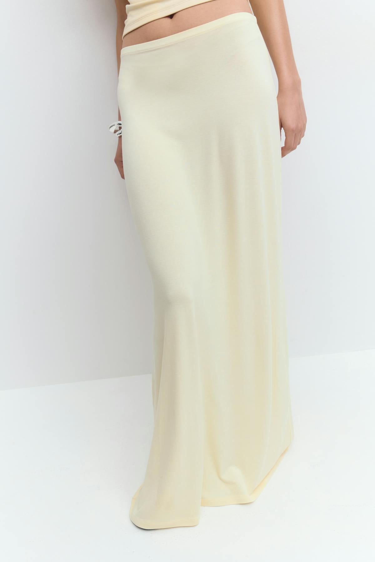 Soft touch maxi skirt