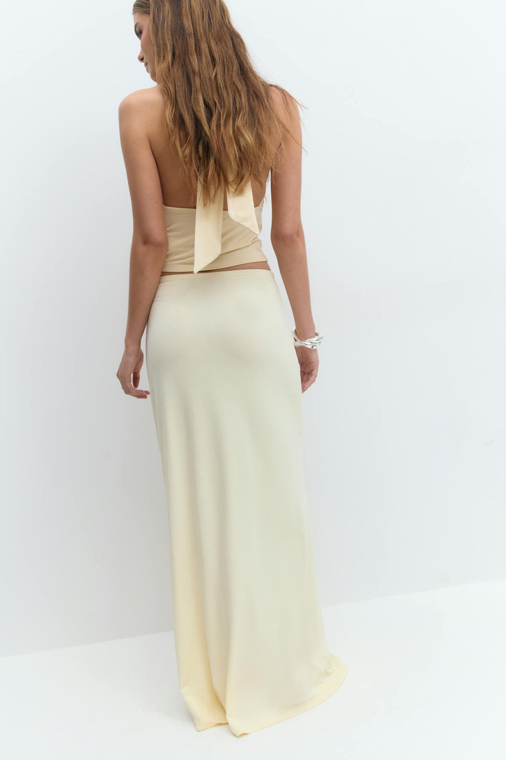 Soft touch maxi skirt