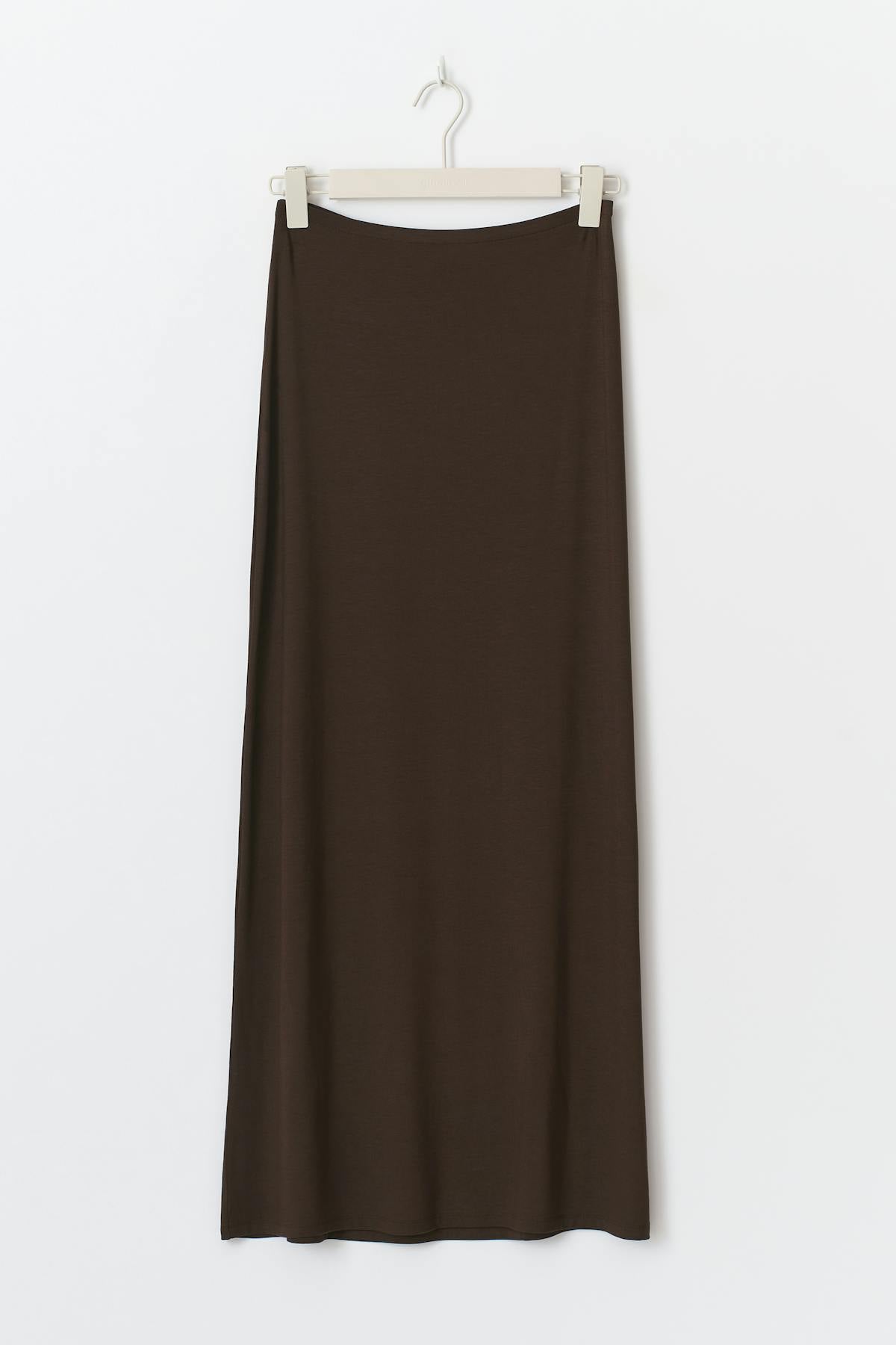 Soft touch maxi skirt