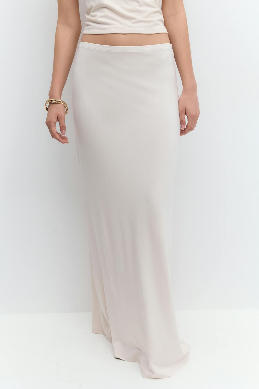 Soft touch maxi skirt