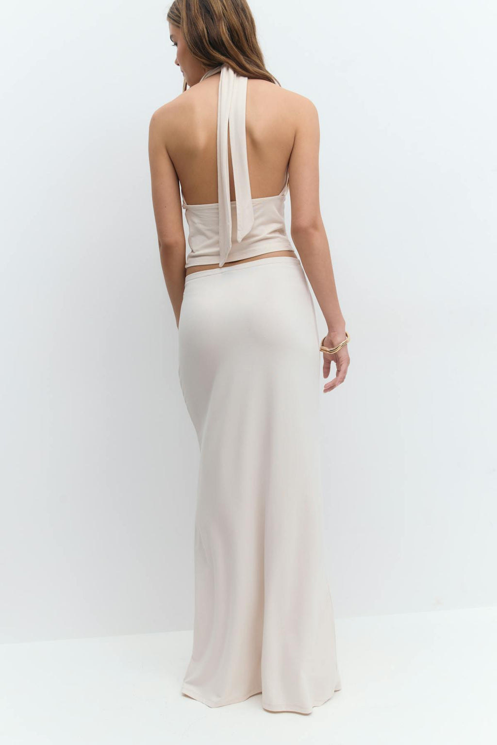 Soft touch maxi skirt