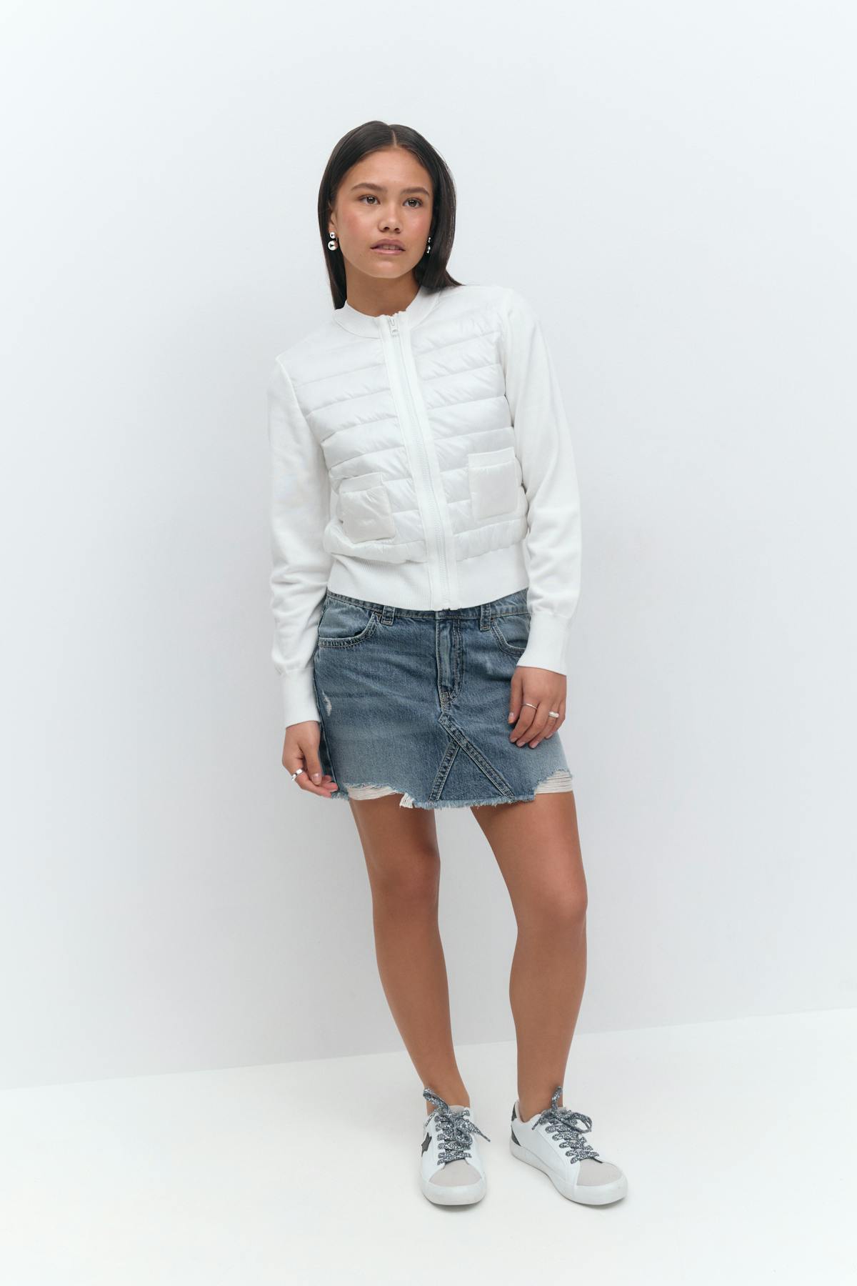 Y lightweight rib jacket