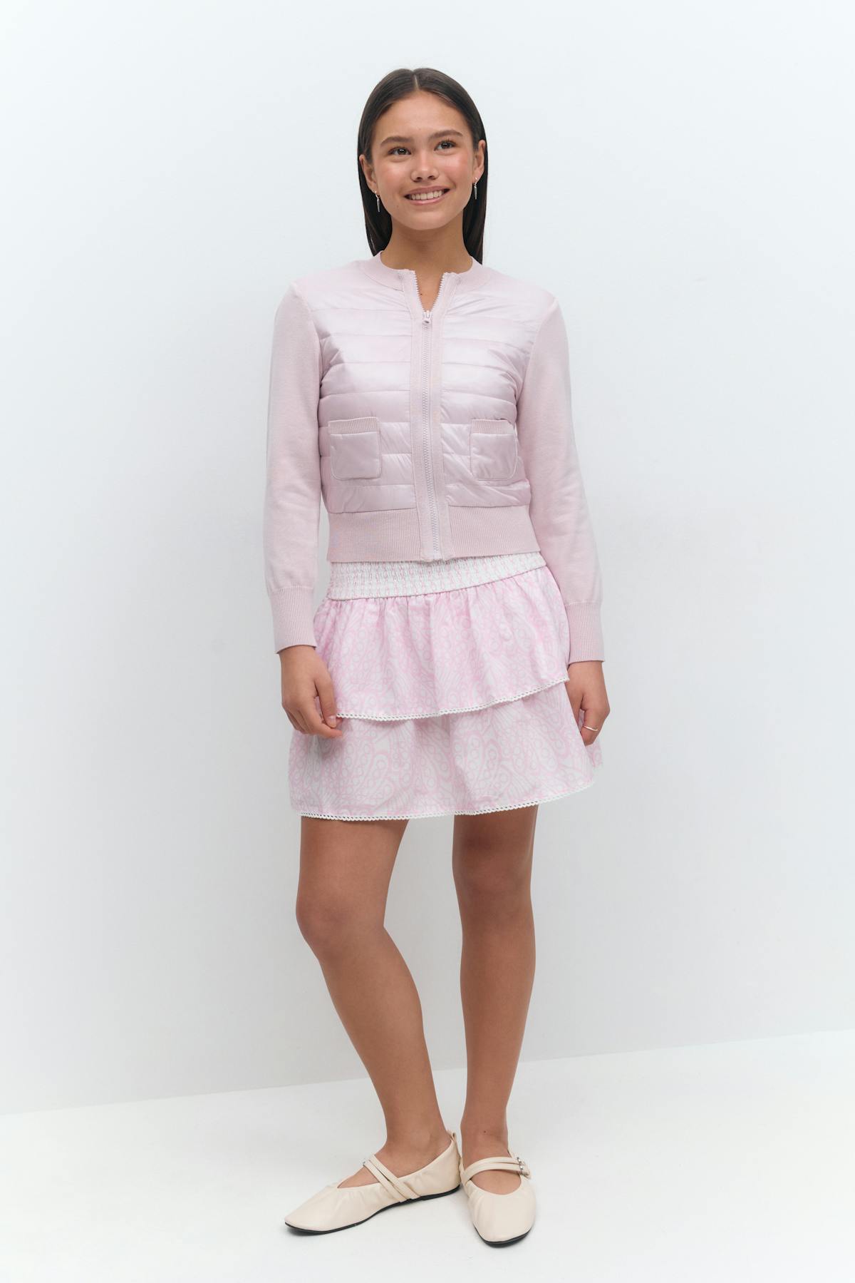 Y lightweight rib jacket