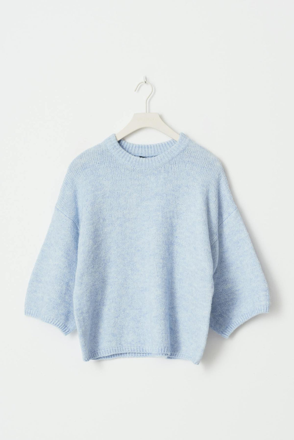 Knitted short sleeve top