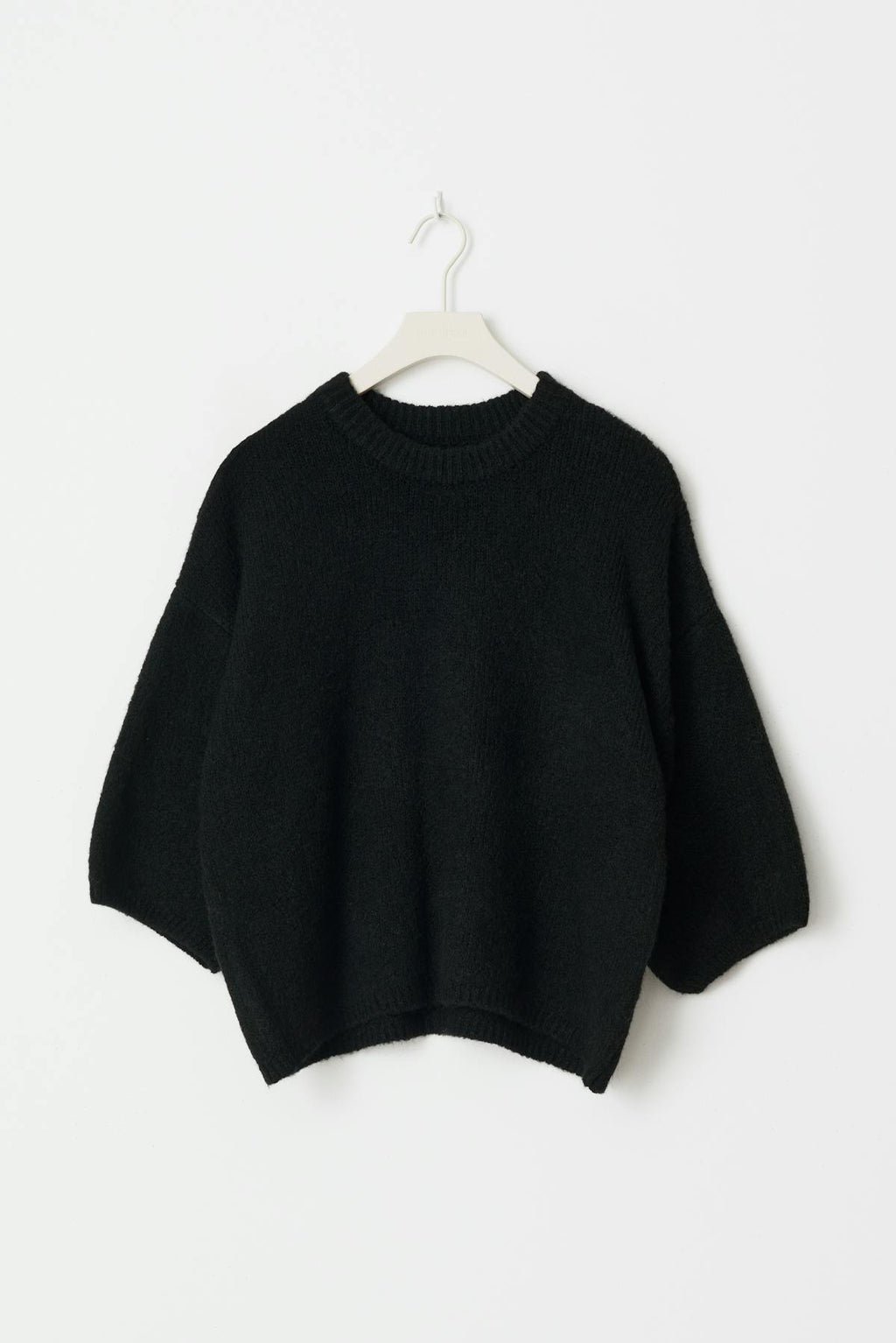 Knitted short sleeve top