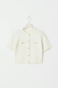 Y knitted cardigan