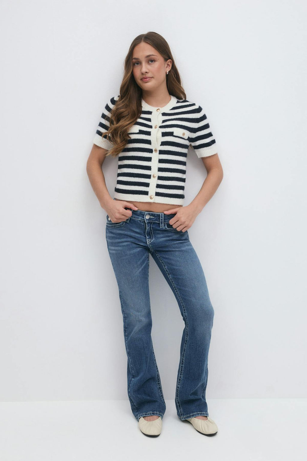 Y knitted cardigan