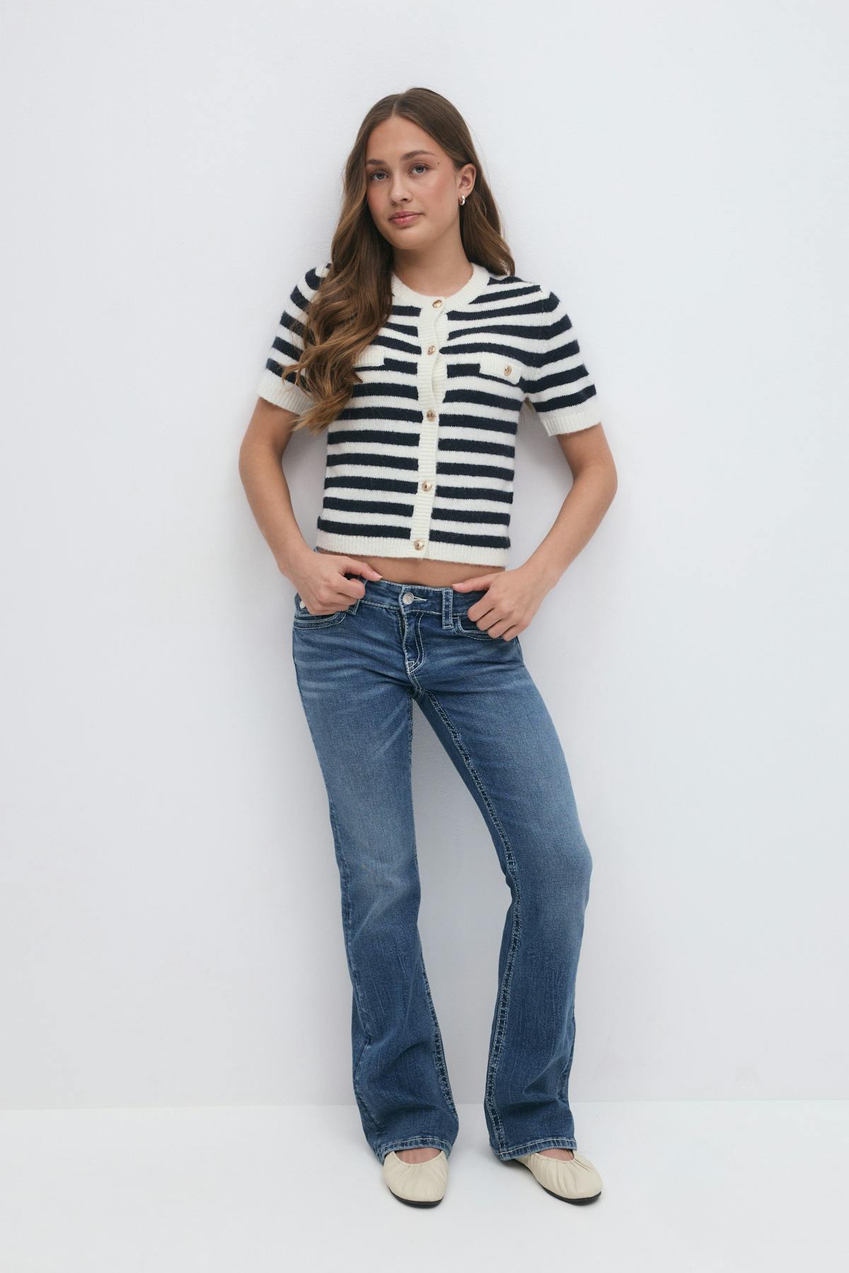 Y knitted cardigan