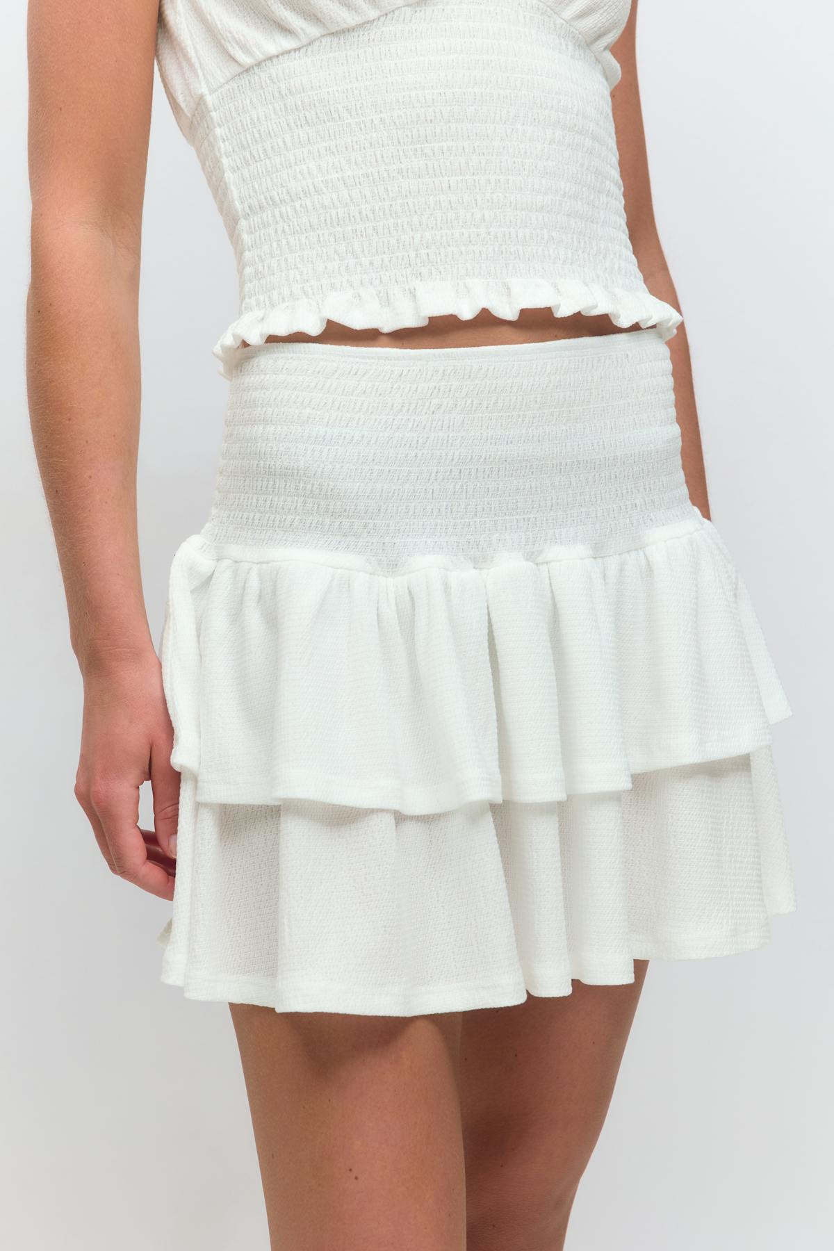 Frill skirt