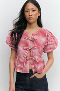 Puff sleeve blouse
