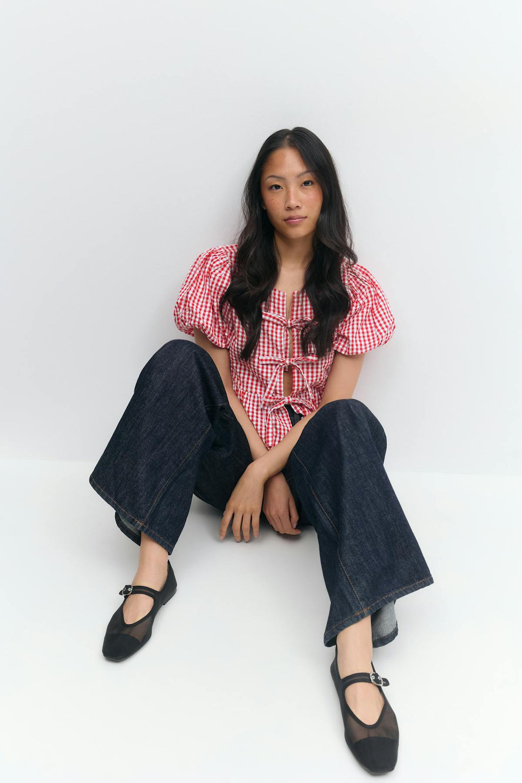 Puff sleeve blouse