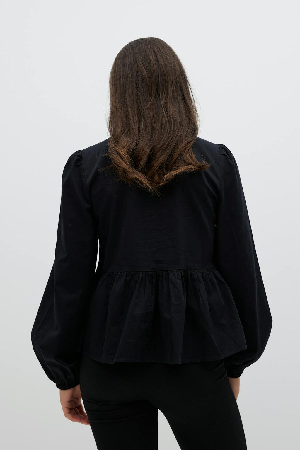 Y puff sleeve blouse