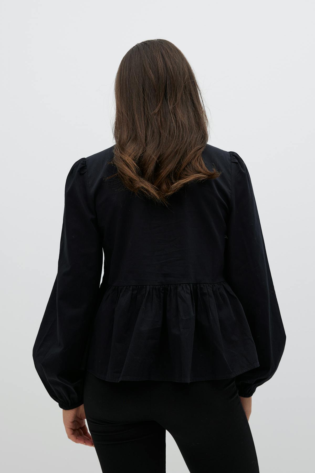 Y puff sleeve blouse