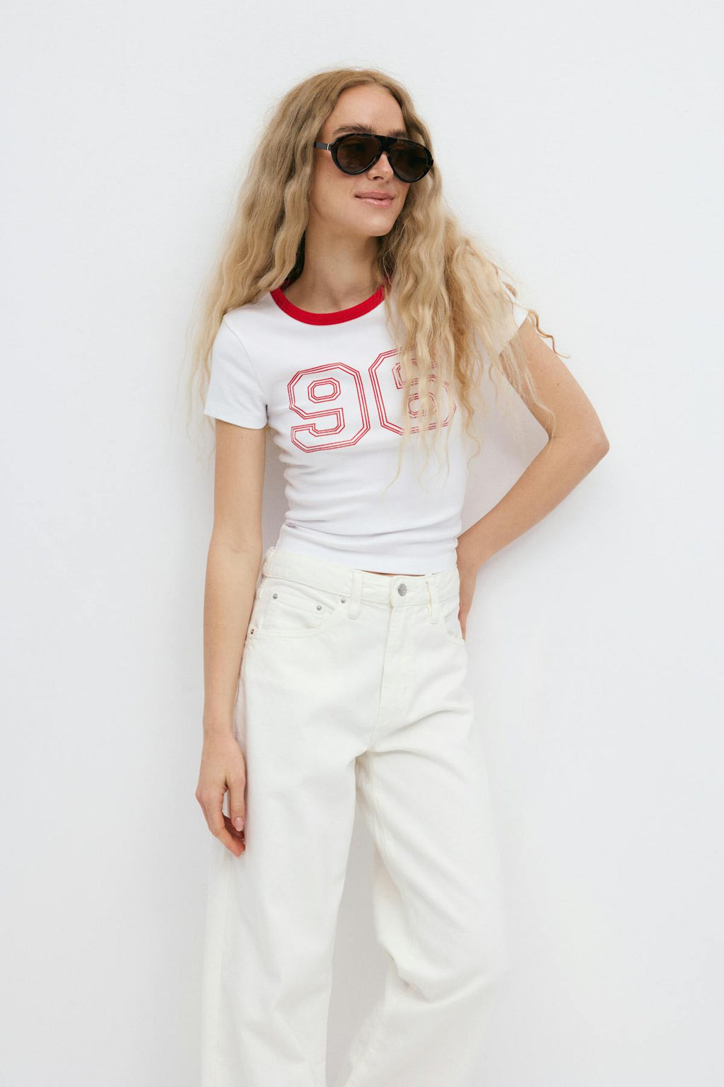 Printed tight top
