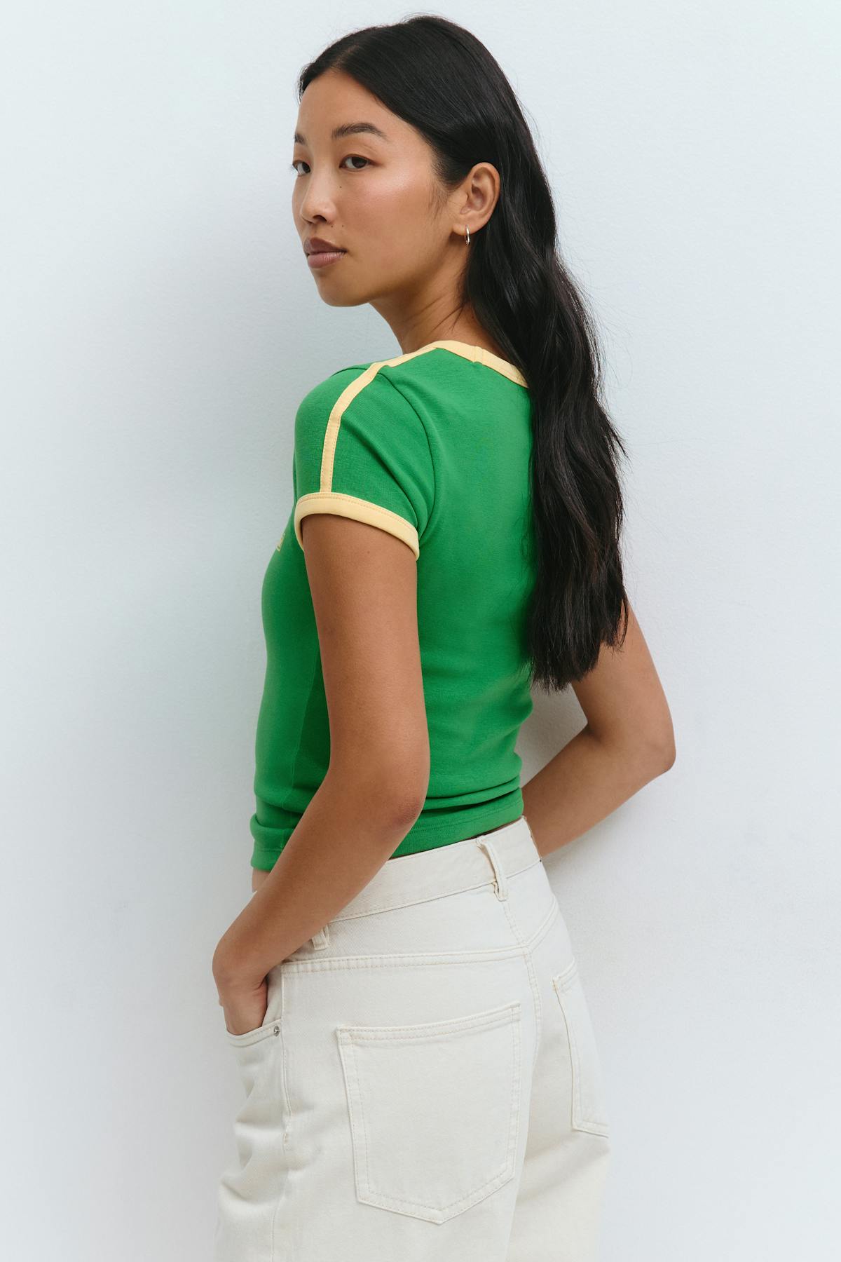 Printed tight top