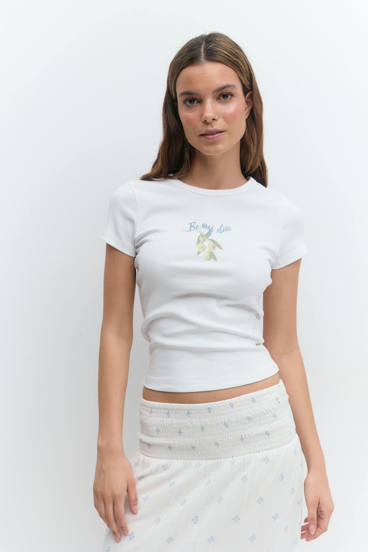 Printed tight top
