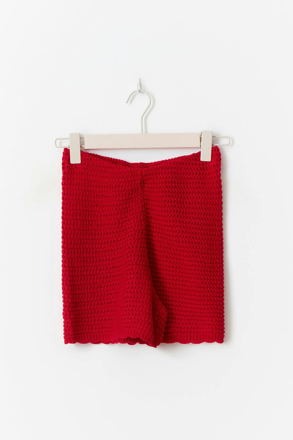 Knitted crochet shorts