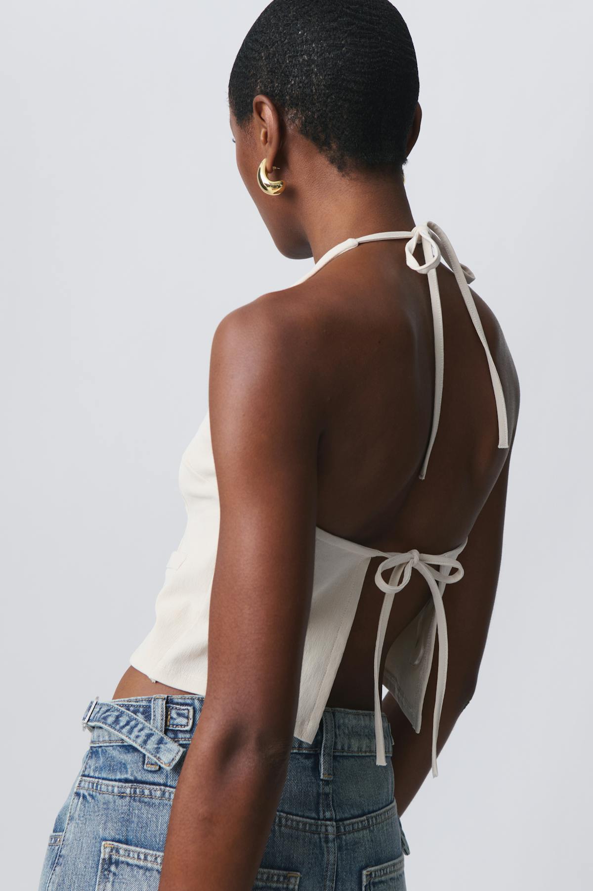 Halterneck vest