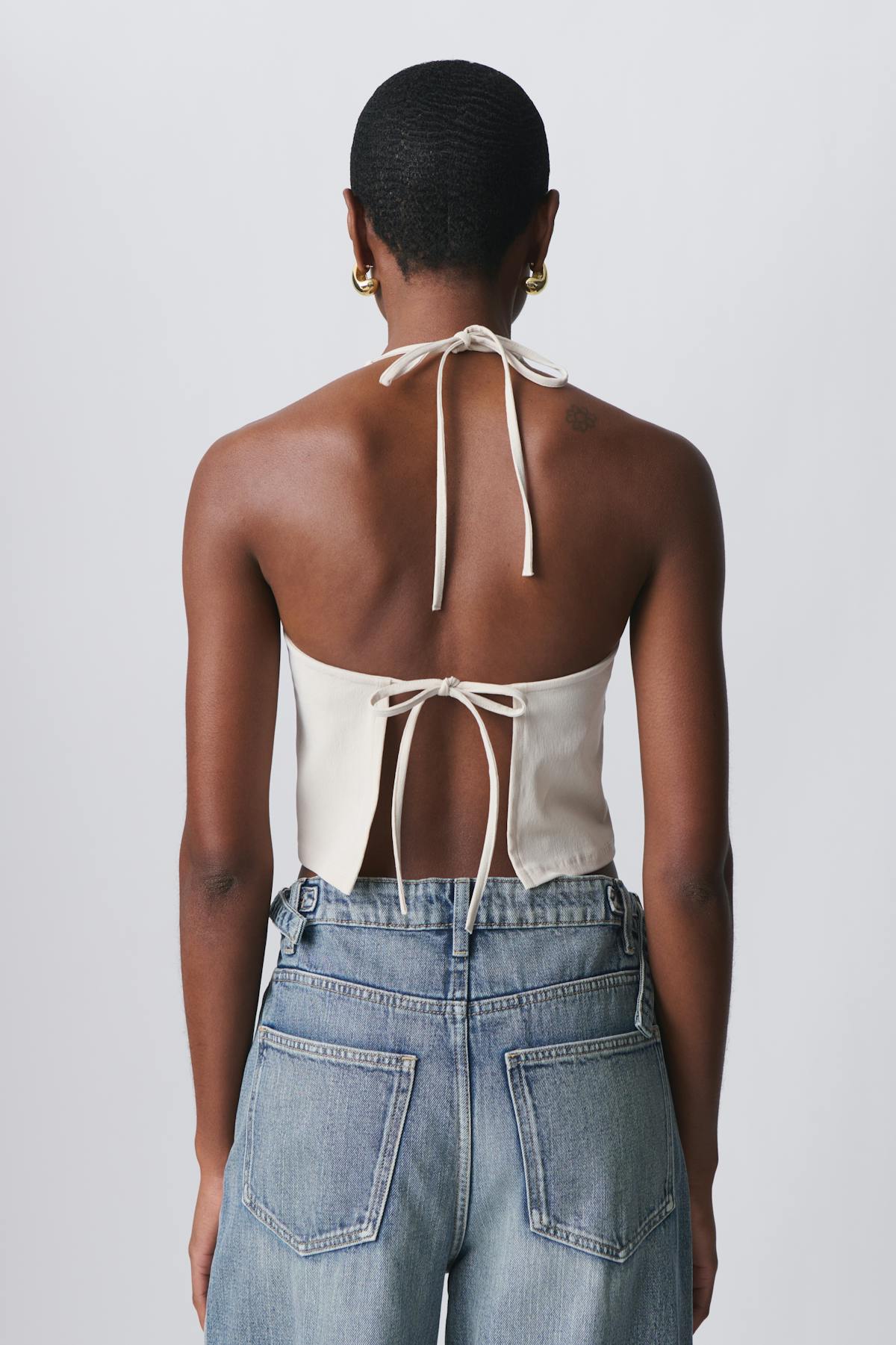 Halterneck vest
