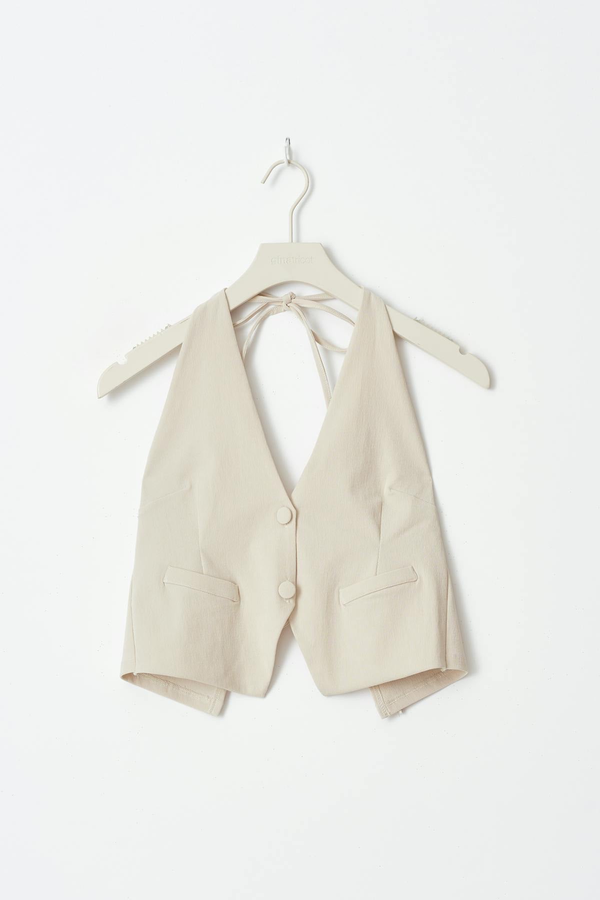 Halterneck vest