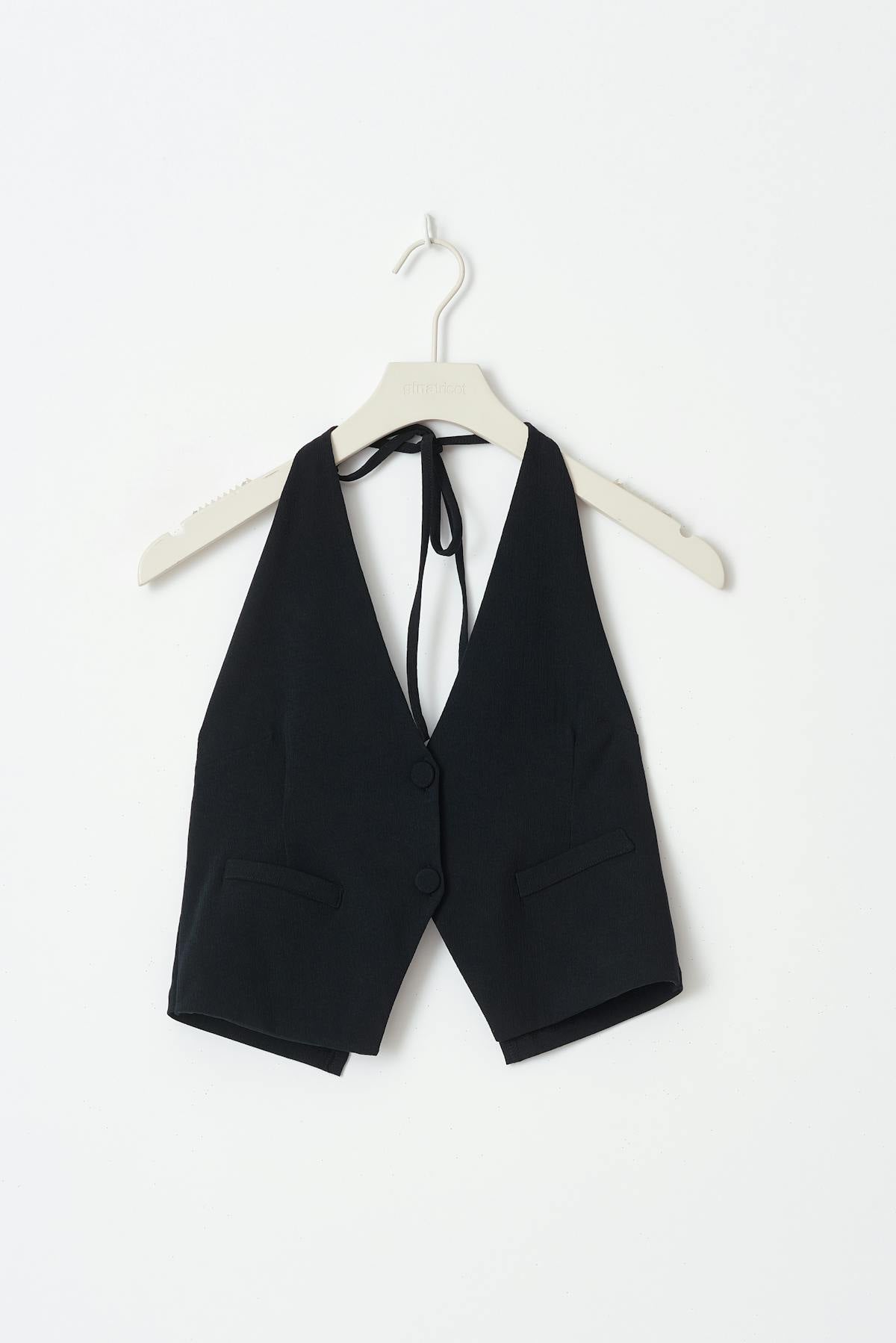 Halterneck vest