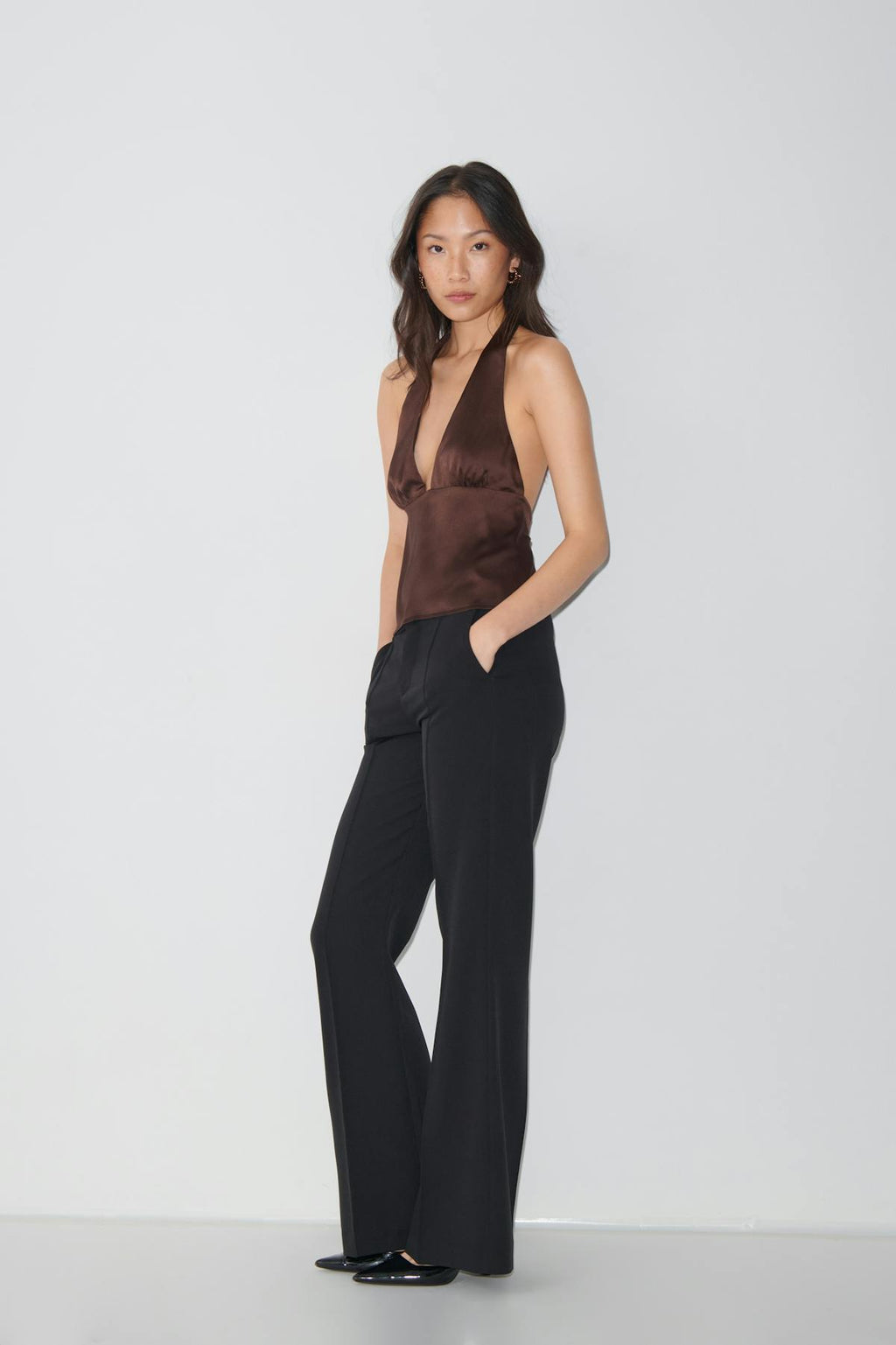 Halterneck top