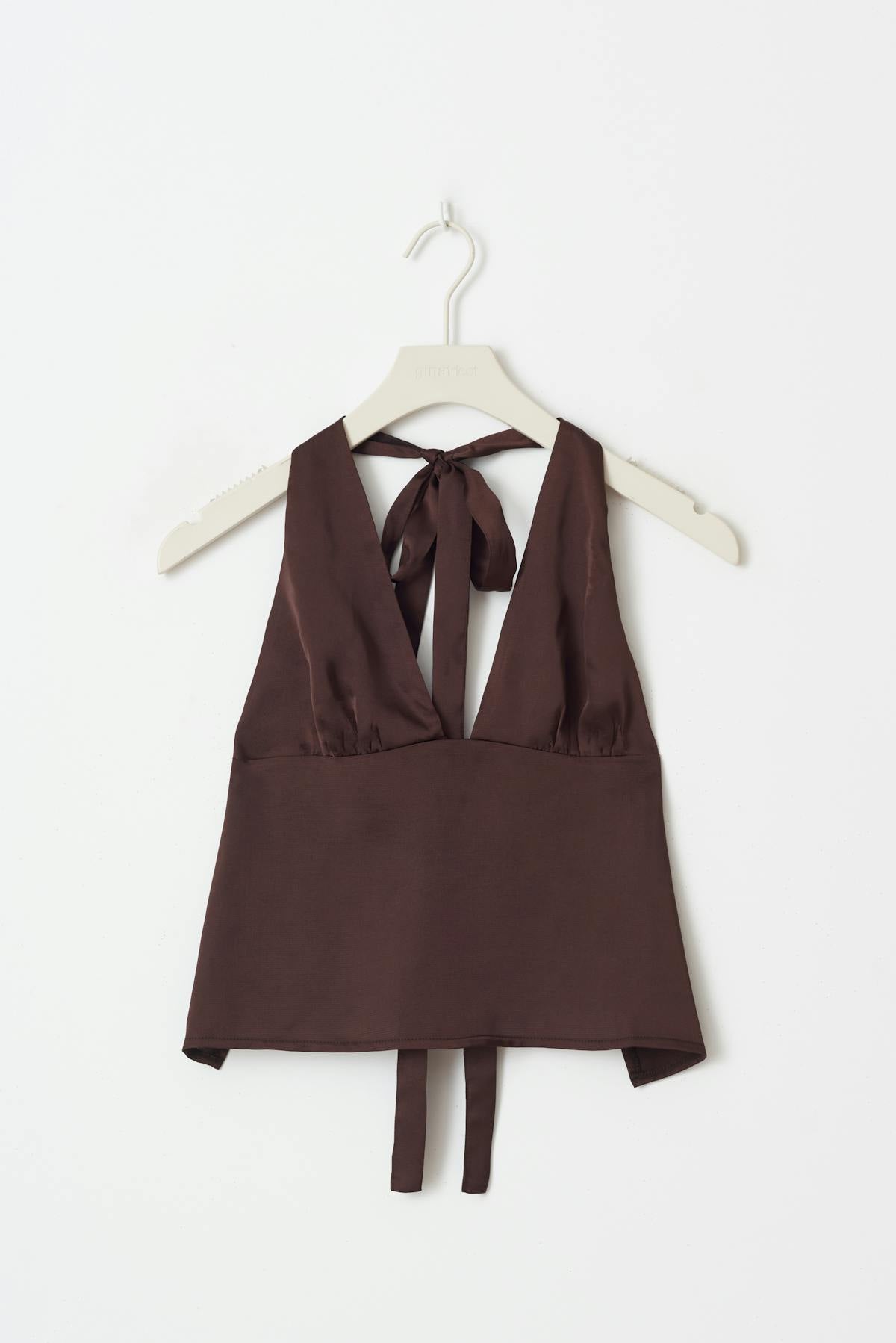Halterneck top