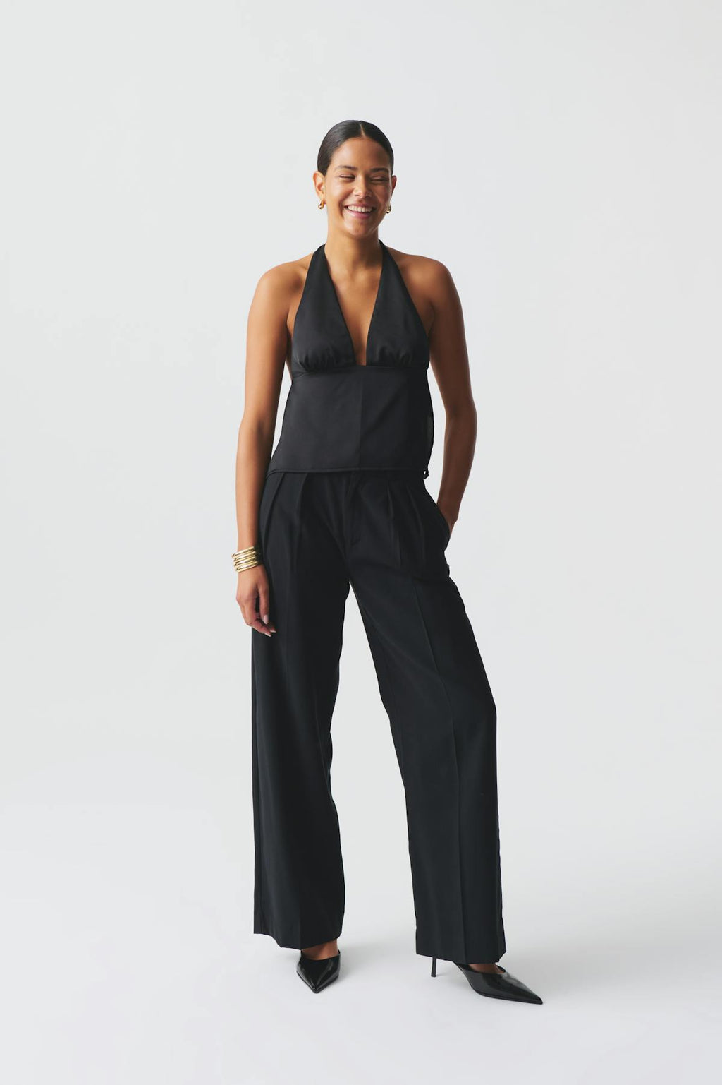 Halterneck top