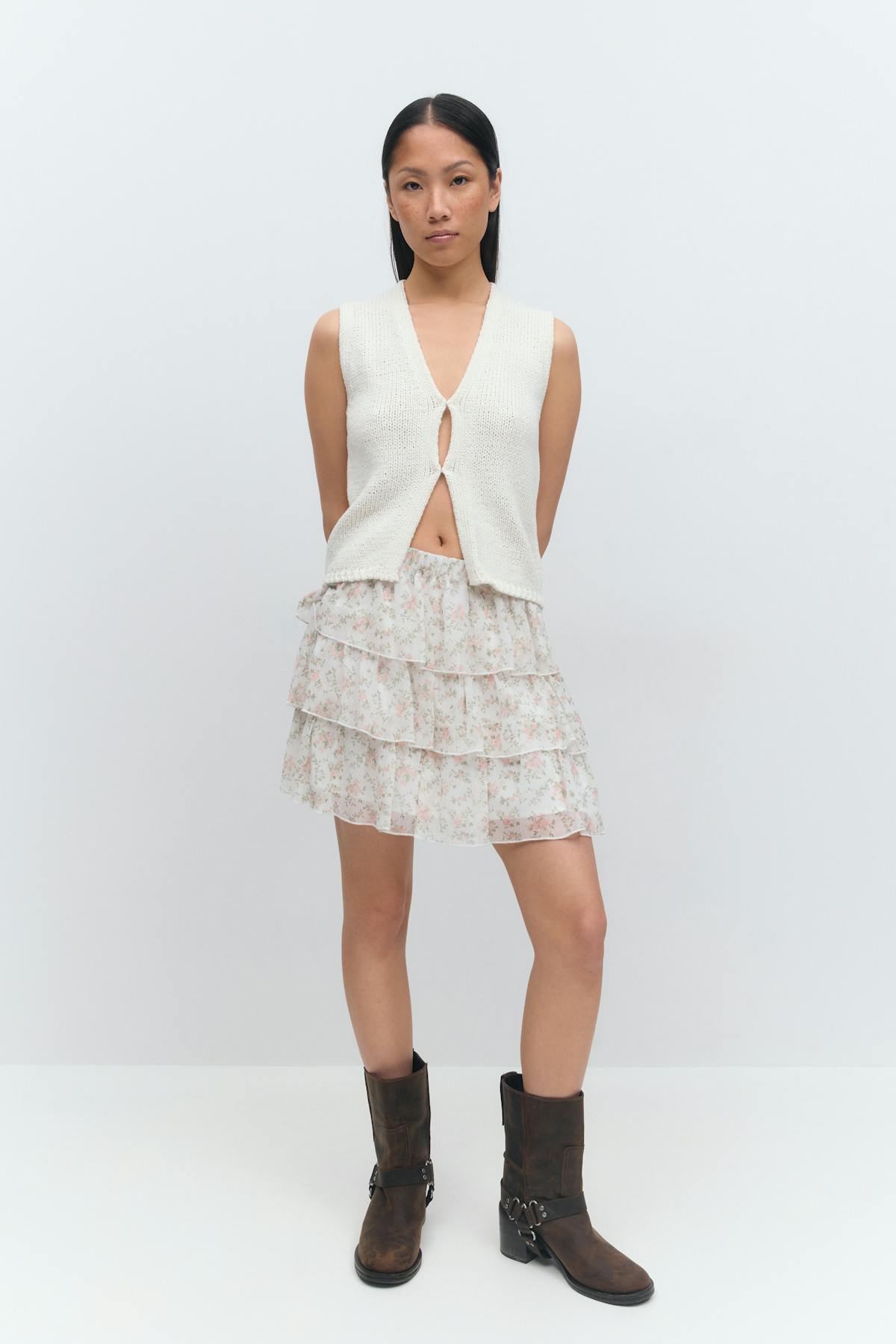 Chiffon skirt