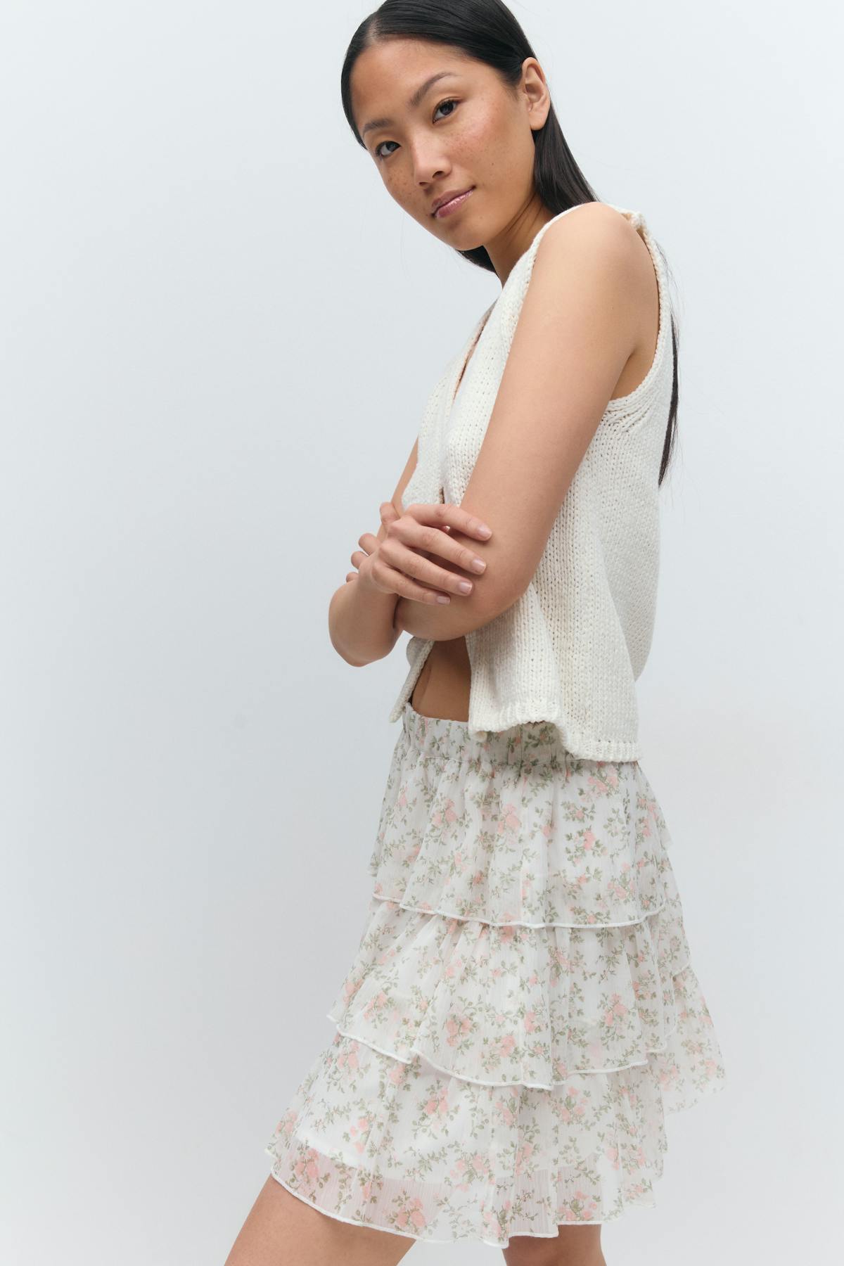 Chiffon skirt