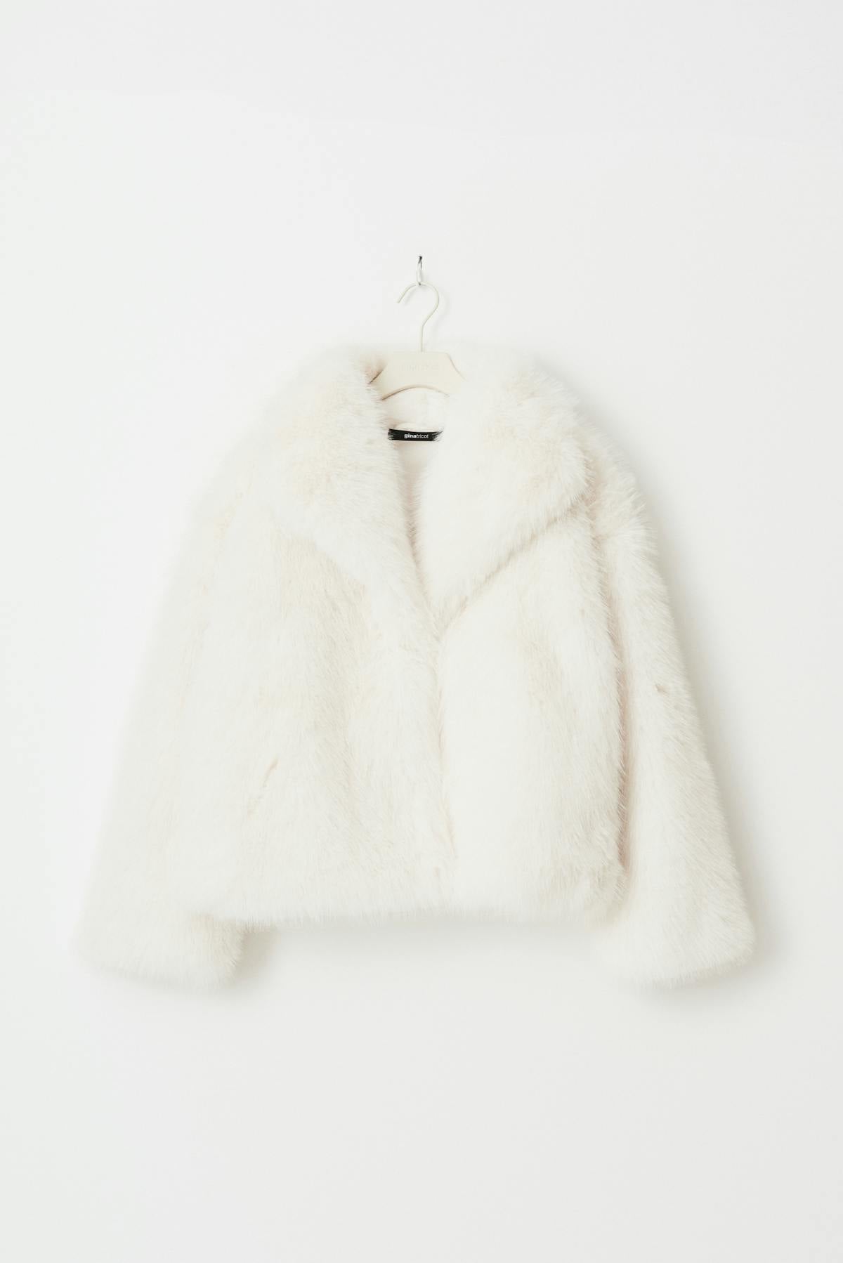 Faux fur jacket