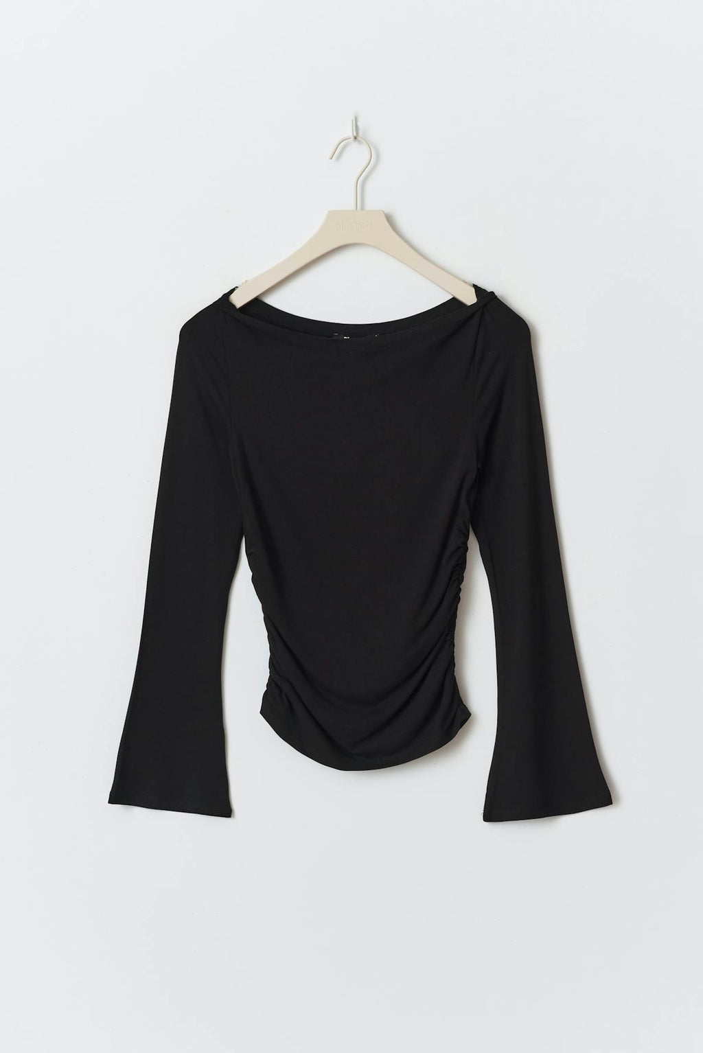 Soft touch boatneck top