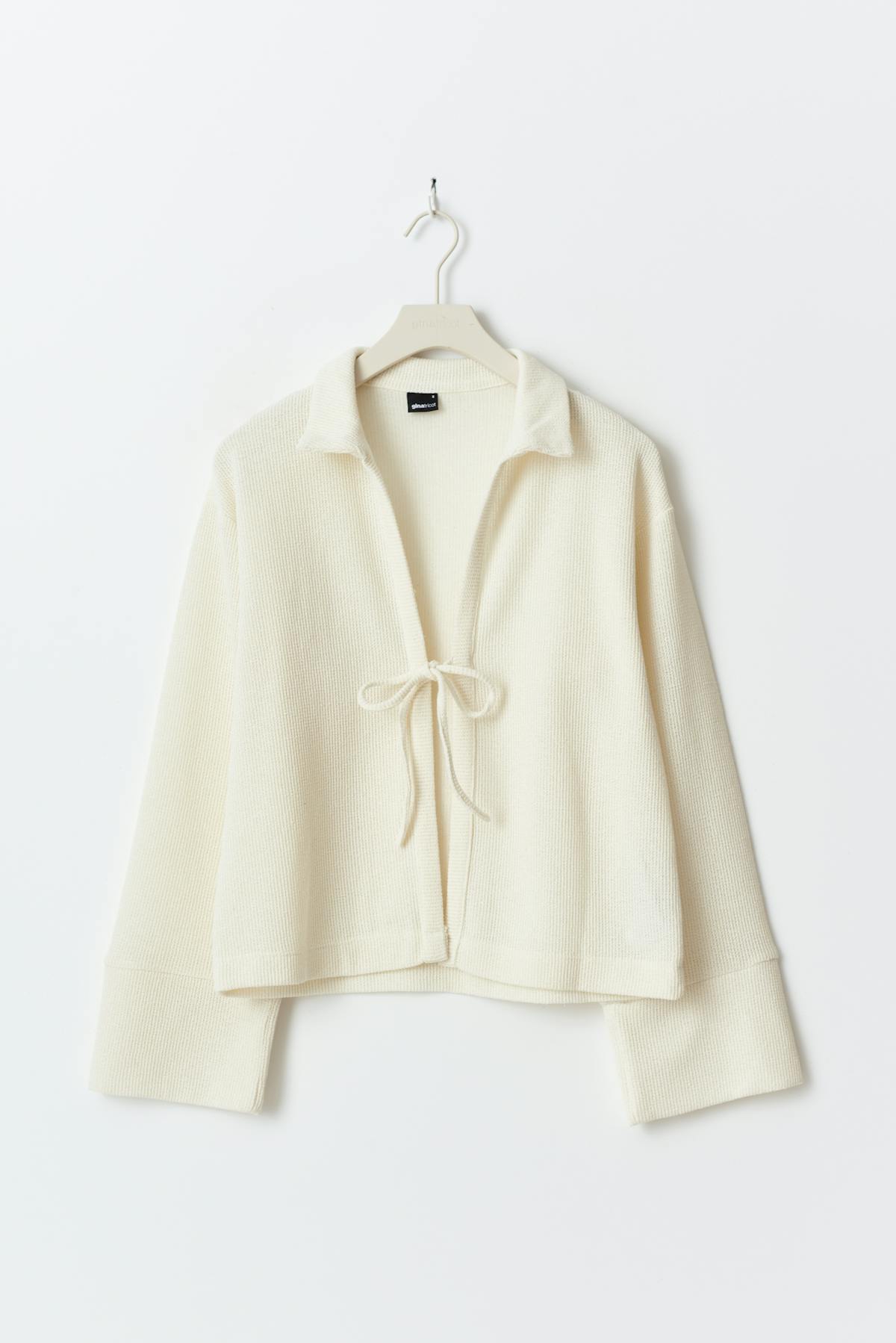 Tie front cardigan