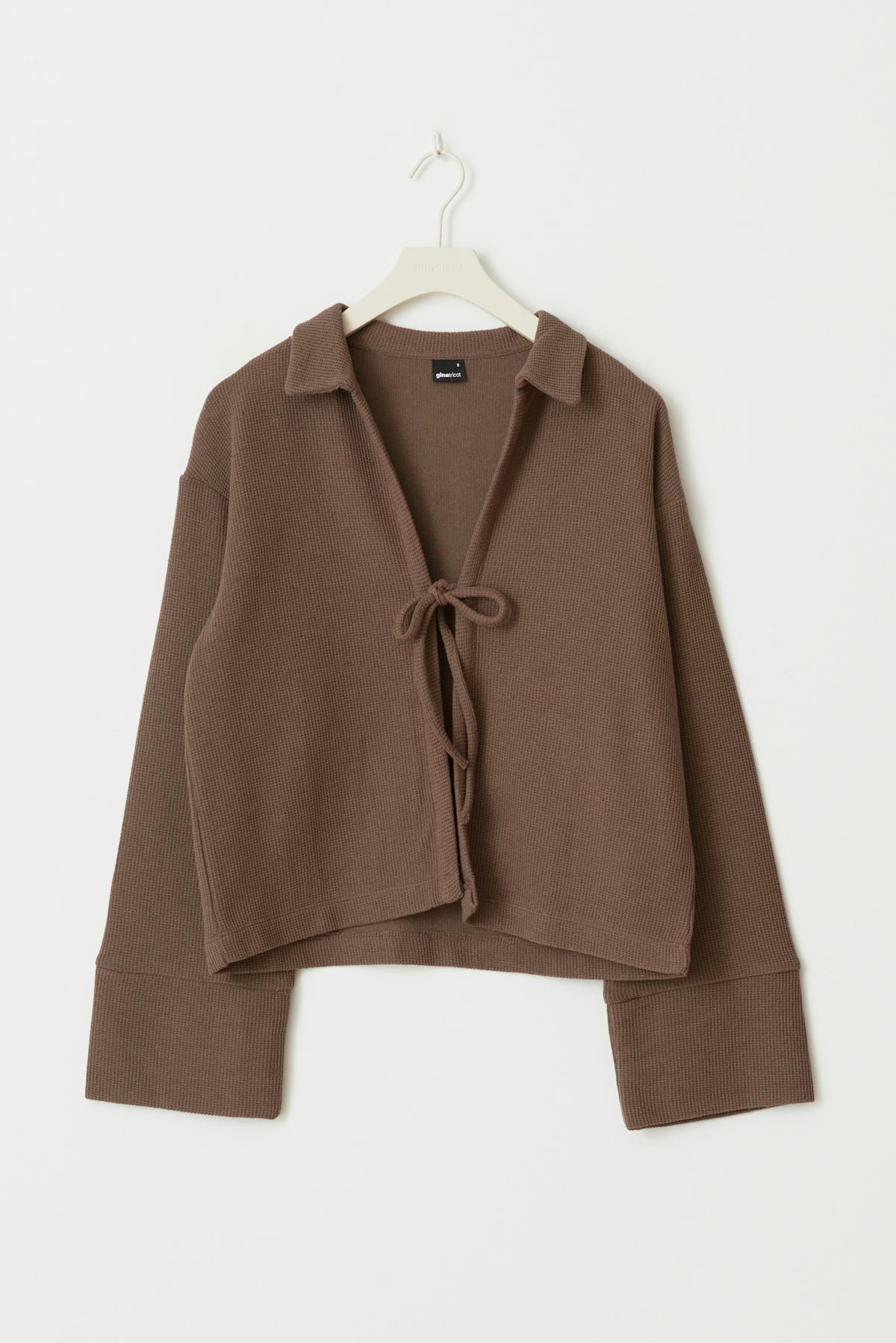 Tie front cardigan