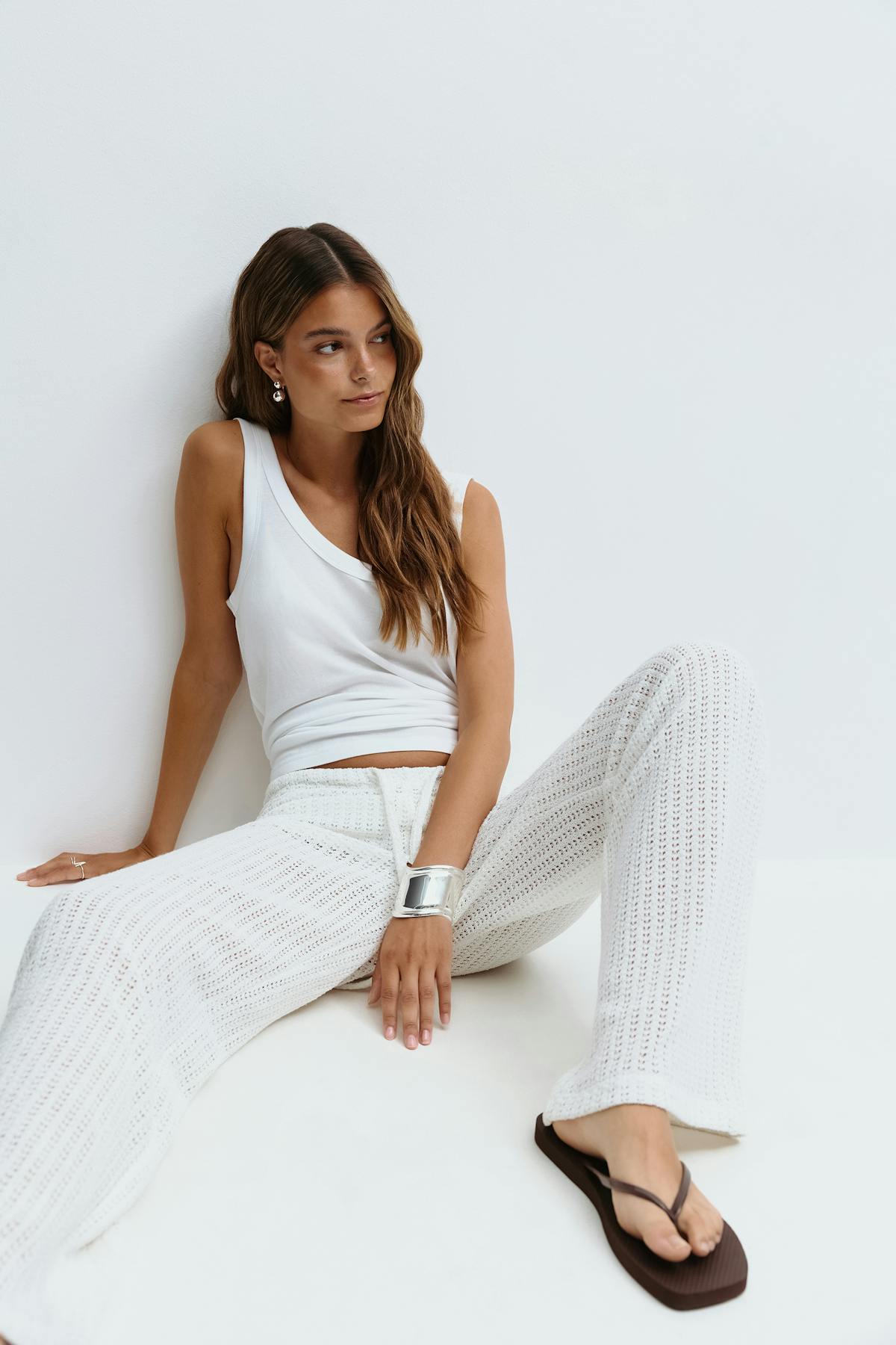 Crochet trousers