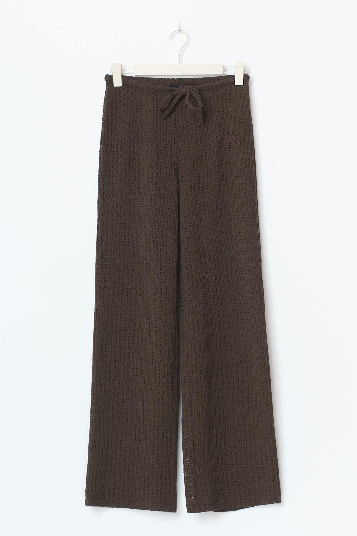 Crochet trousers