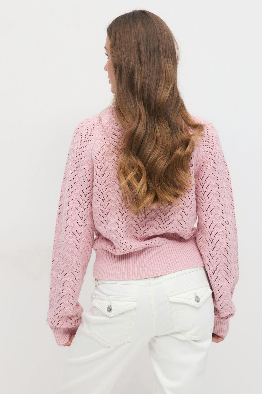 Y knitted cardigan