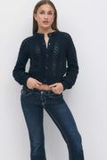 Y knitted cardigan