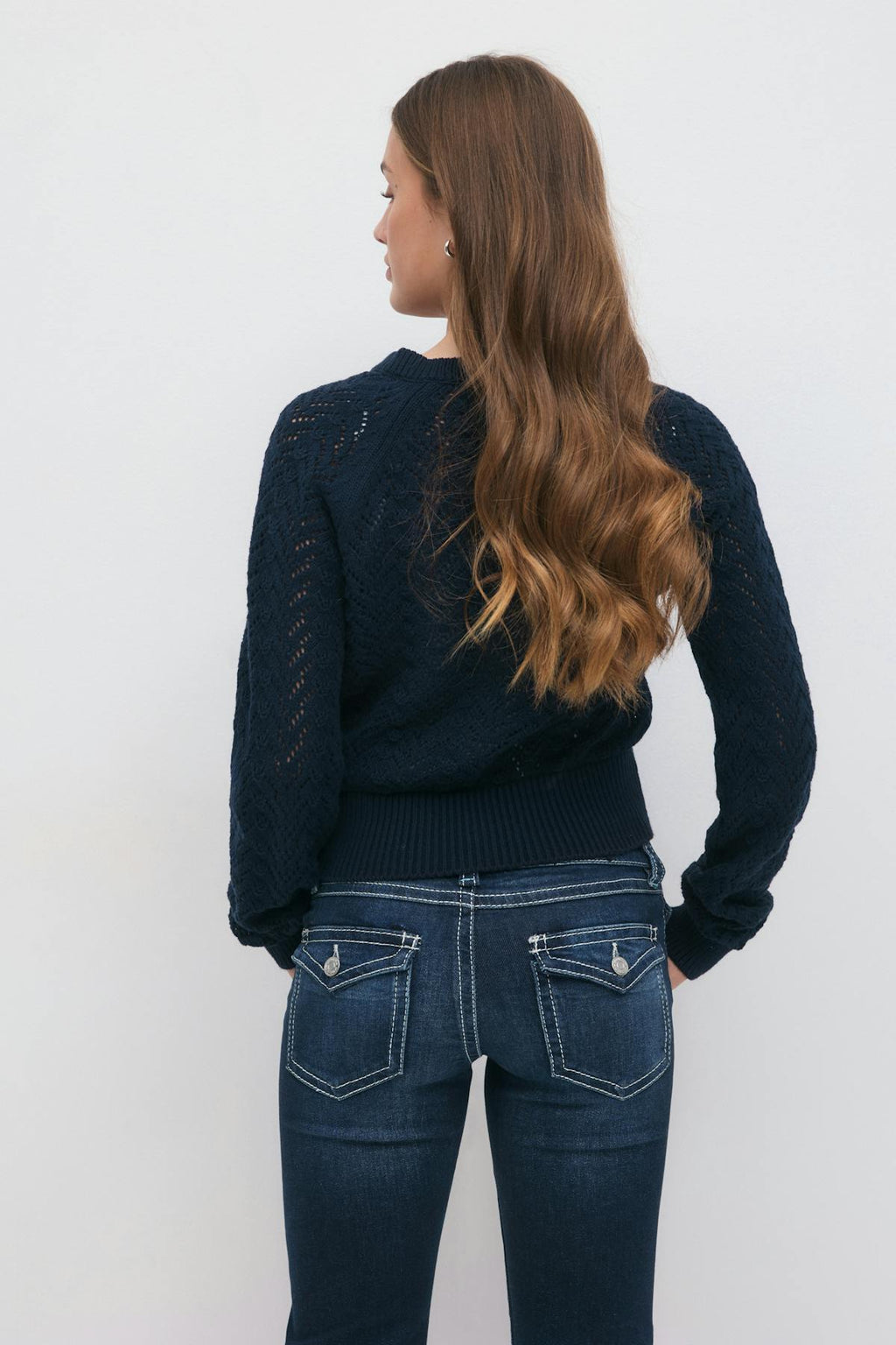 Y knitted cardigan