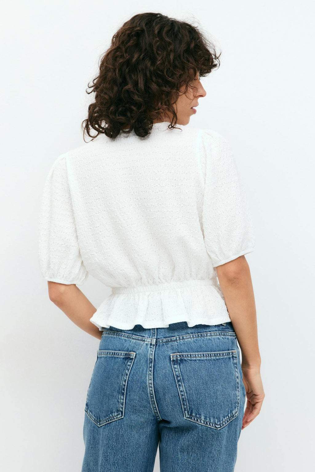 Puff sleeve top
