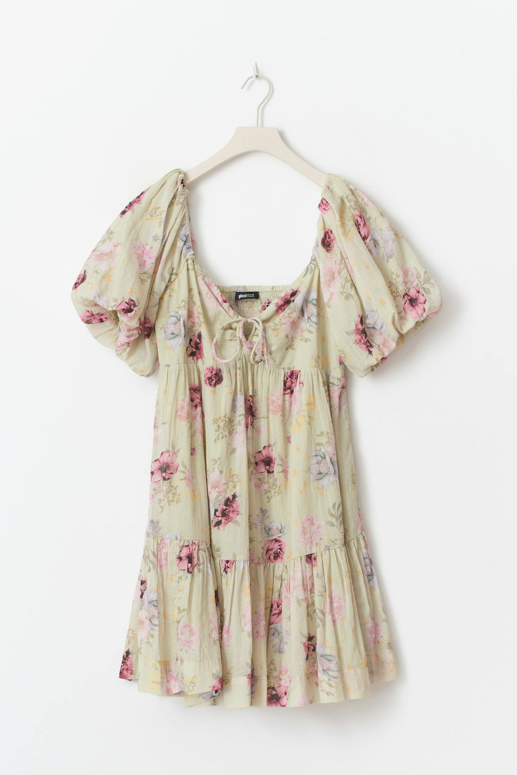 Puff sleeve dress