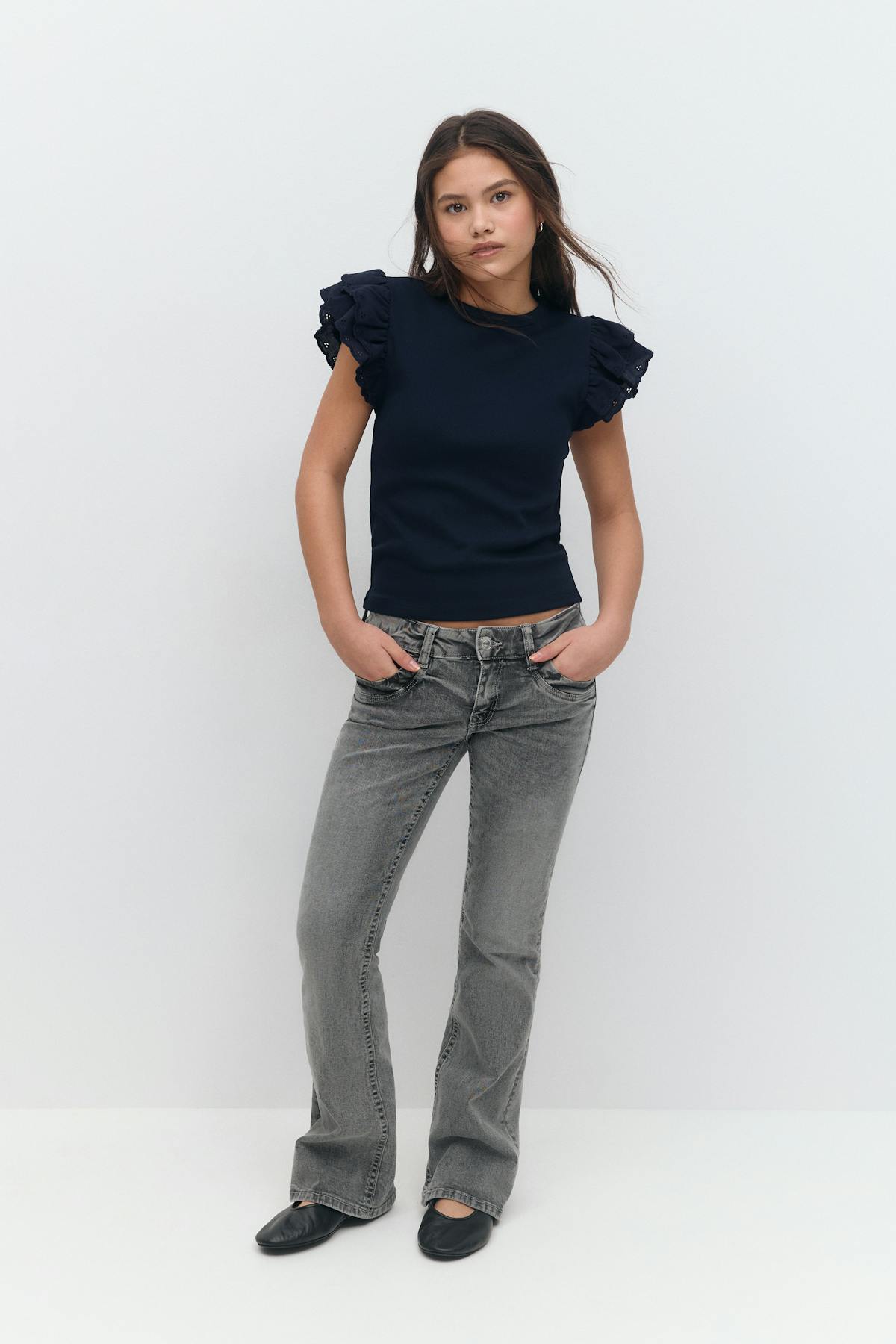 Y frill top