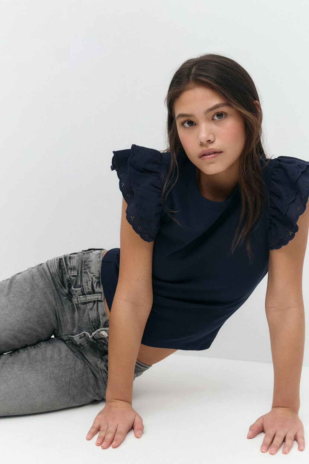 Y frill top