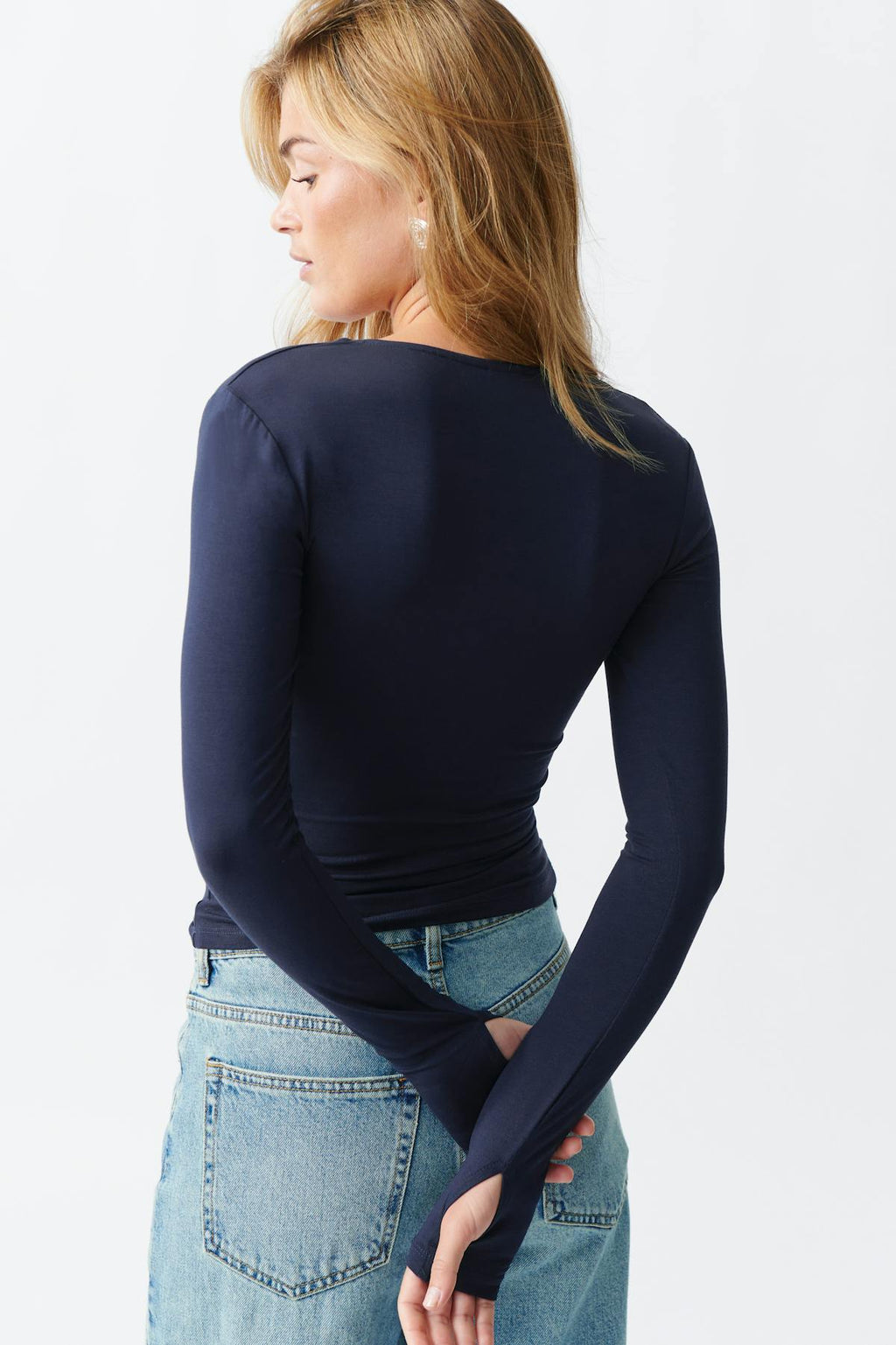 Soft touch v-neck top