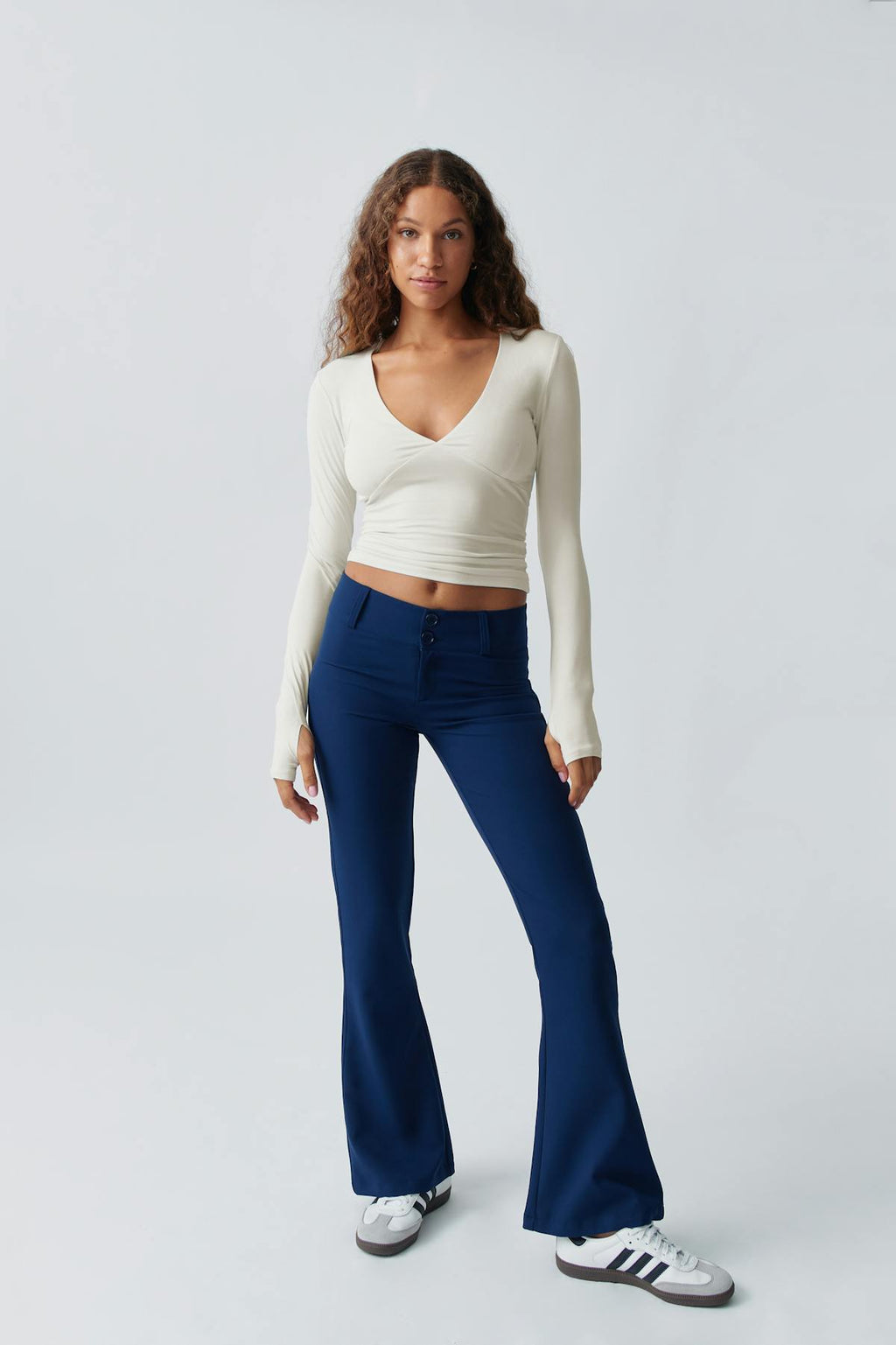 Soft touch v-neck top