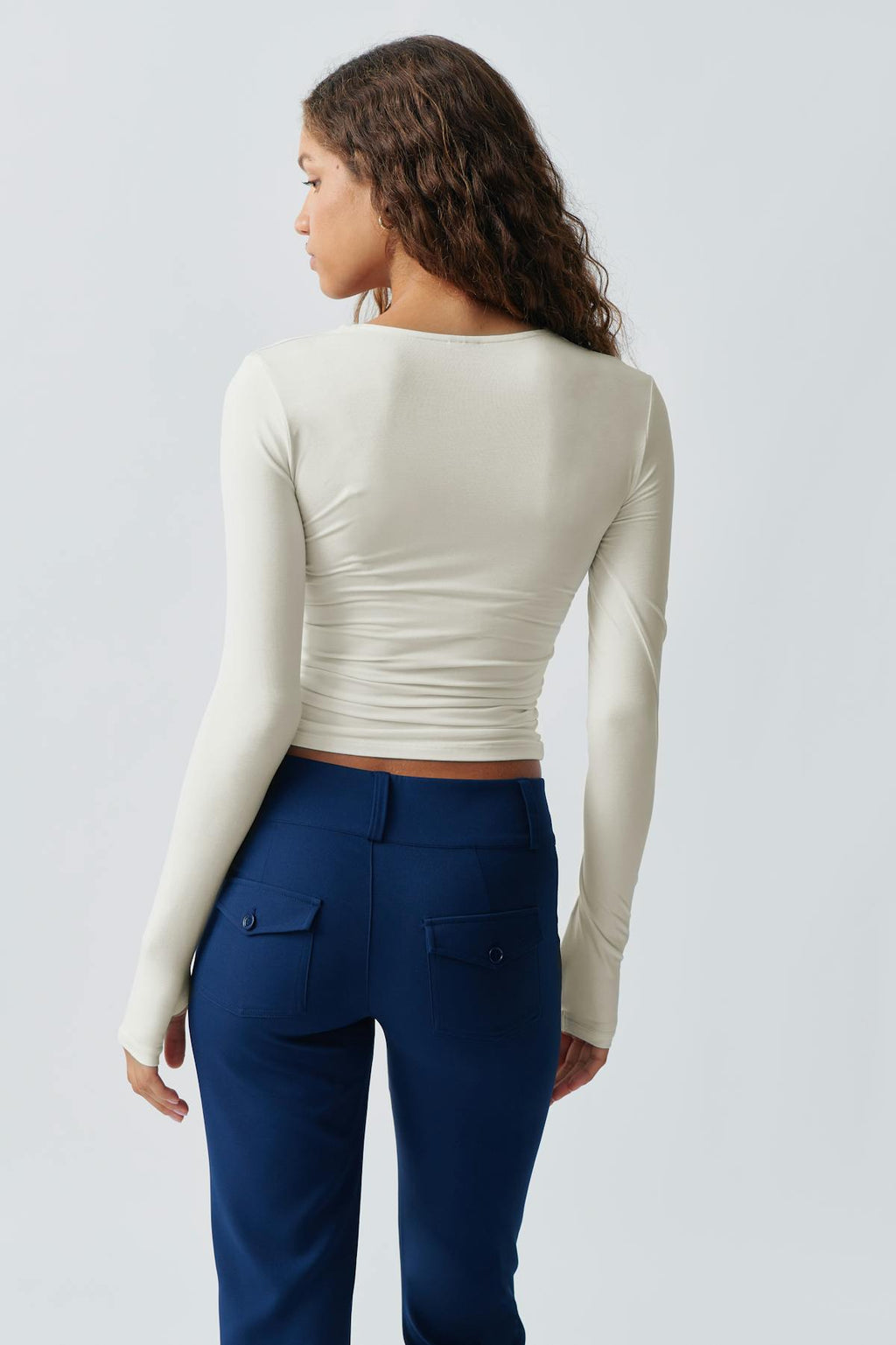 Soft touch v-neck top