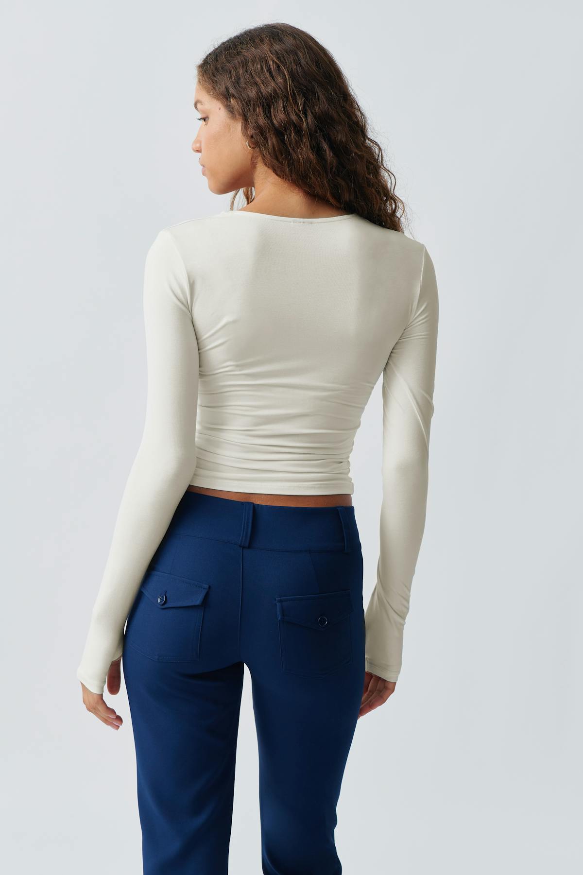 Soft touch v-neck top